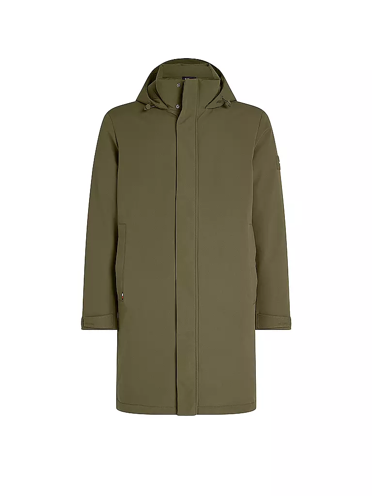 Tommy hilfiger long padded coat sales